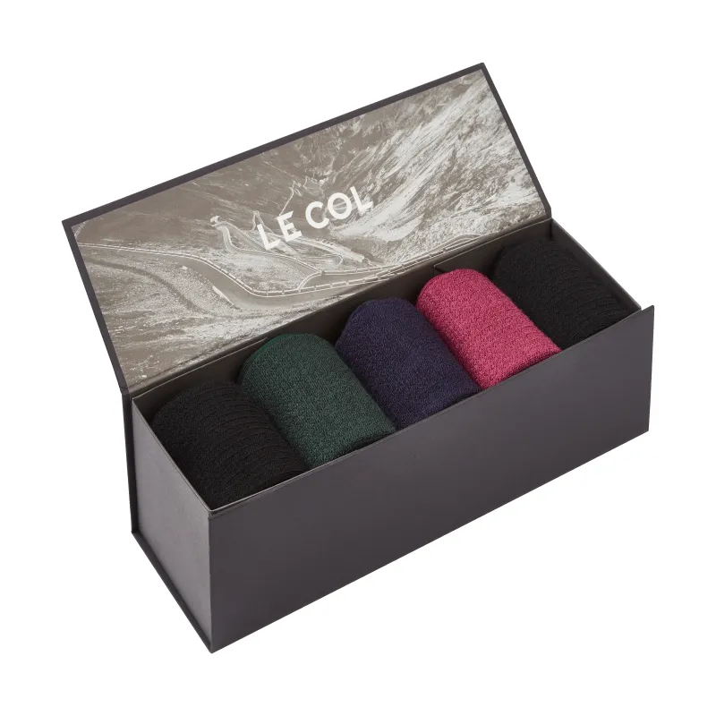 Long Tech Wool Sock Box sold by Le Col