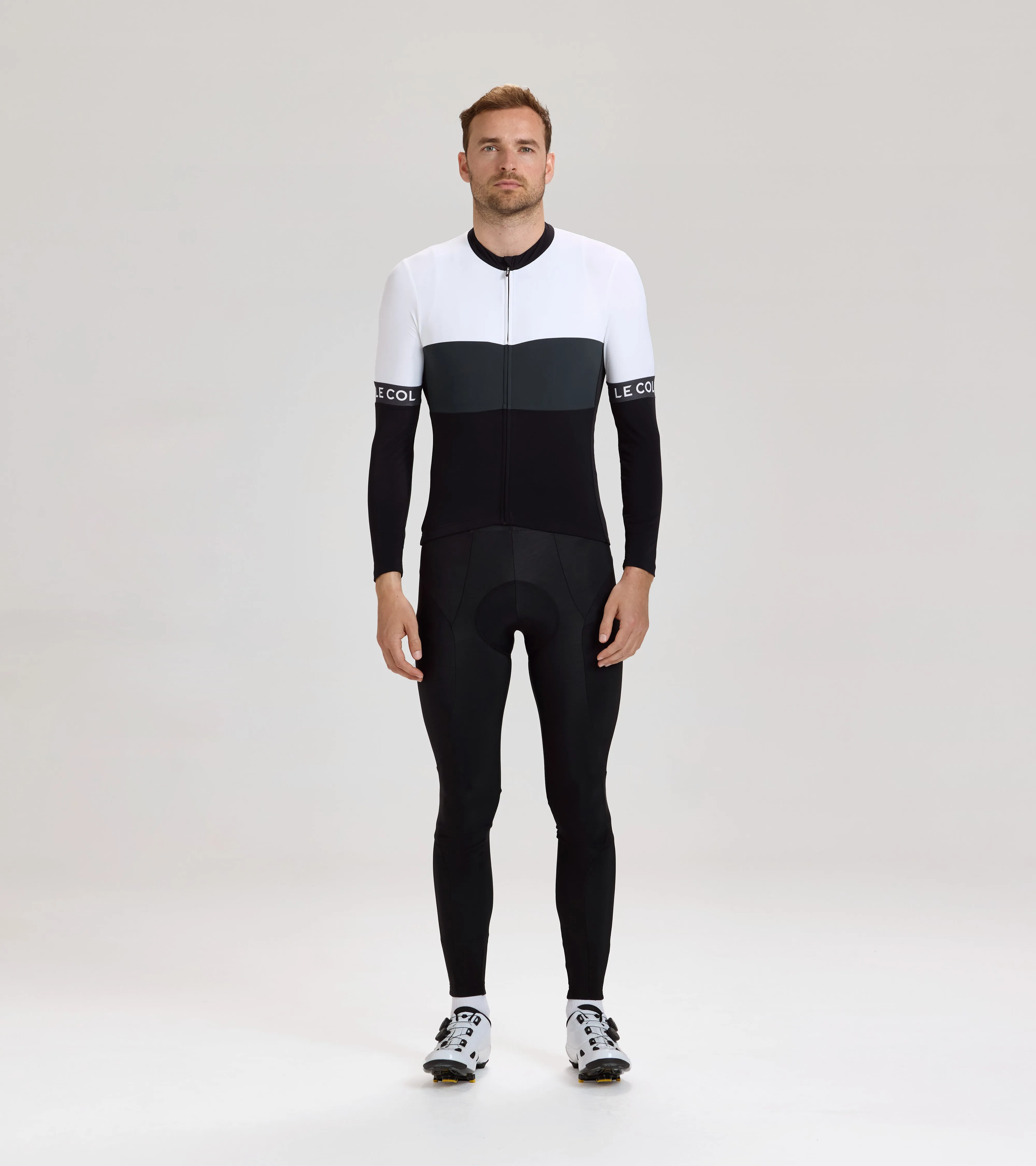 Sport Tricolour Long Sleeve Jersey sold by Le Col