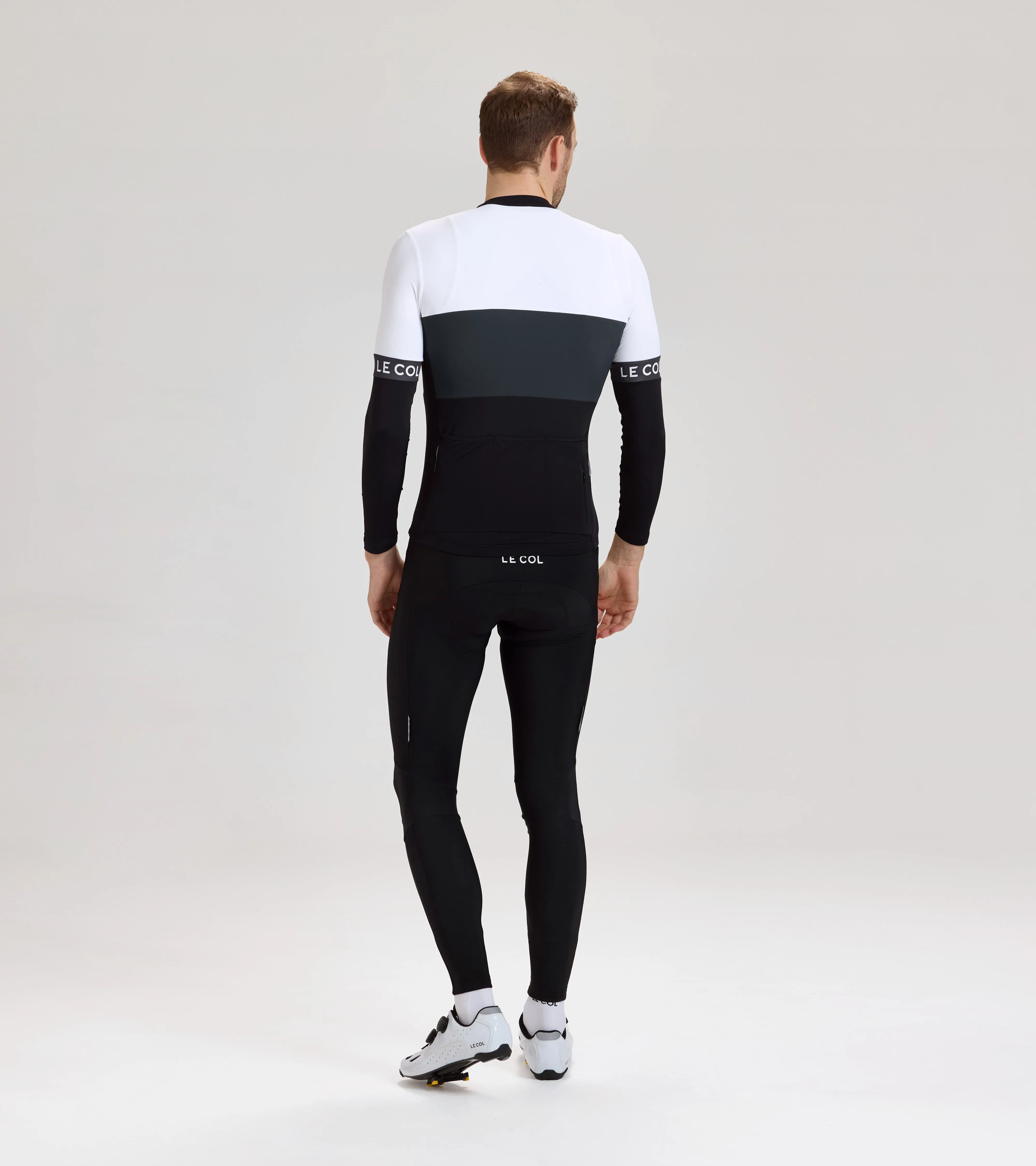 Sport Tricolour Long Sleeve Jersey sold by Le Col product image thumbnail 5