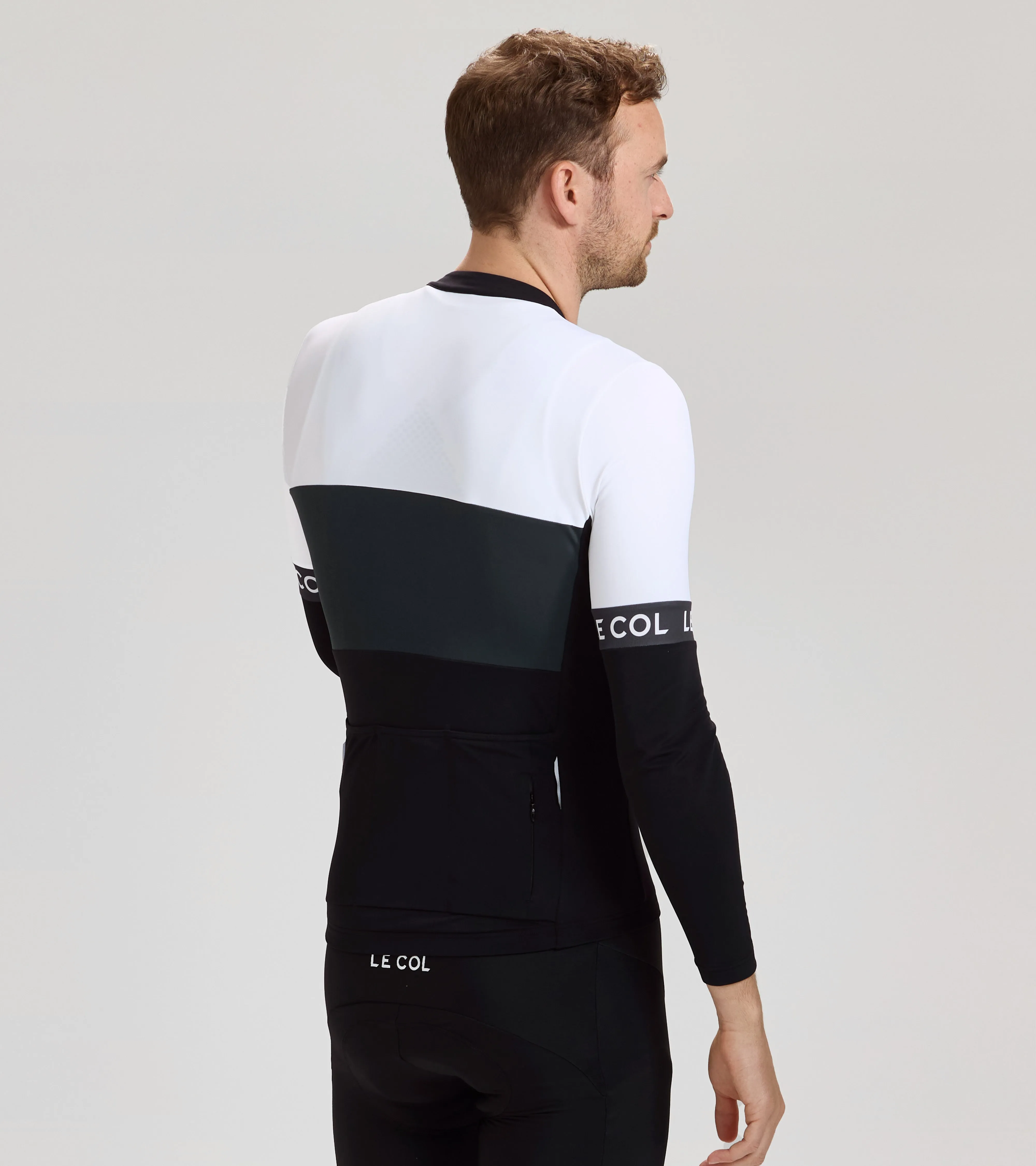 Sport Tricolour Long Sleeve Jersey sold by Le Col product image thumbnail 4