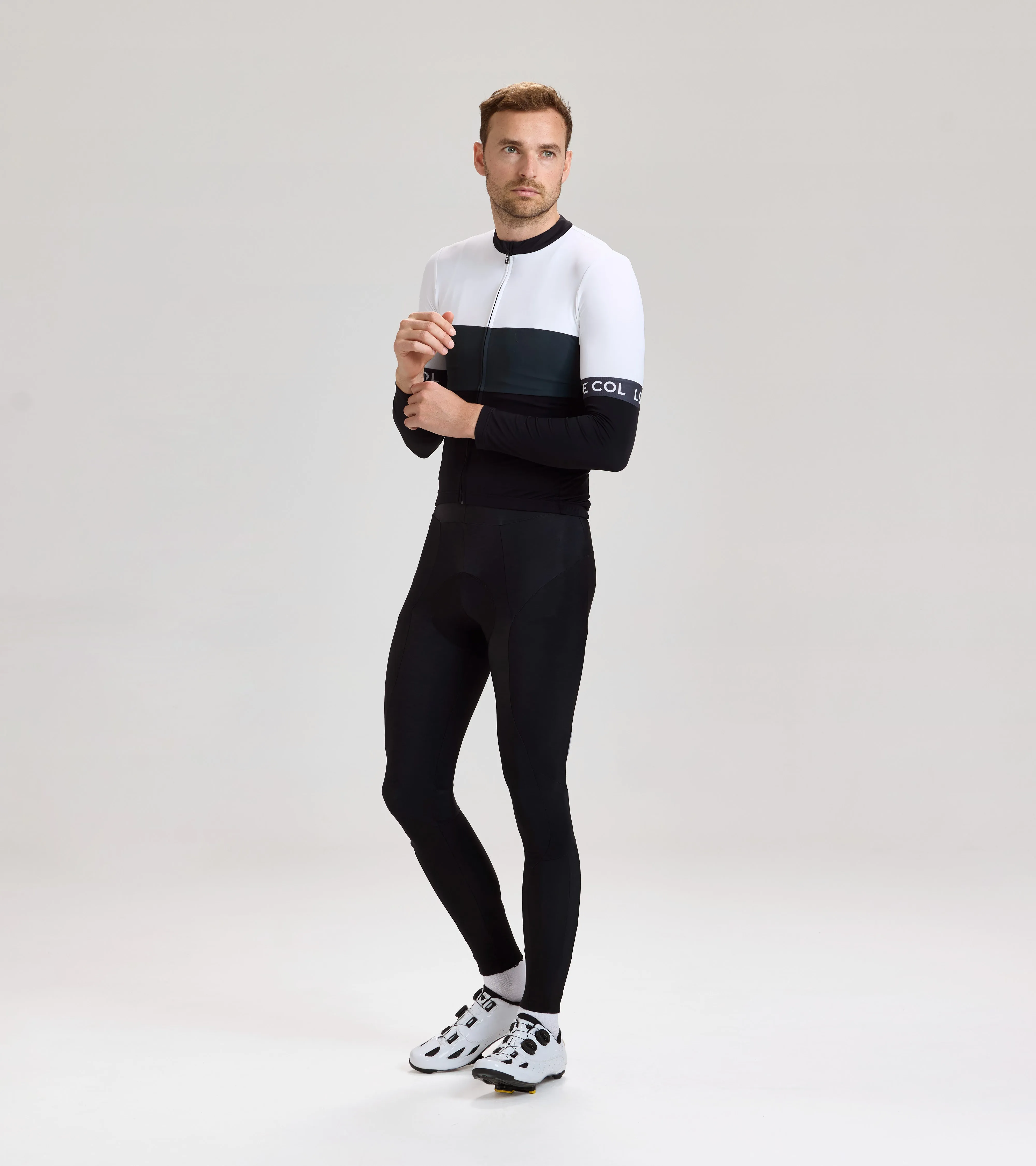 Sport Tricolour Long Sleeve Jersey sold by Le Col product image thumbnail 3