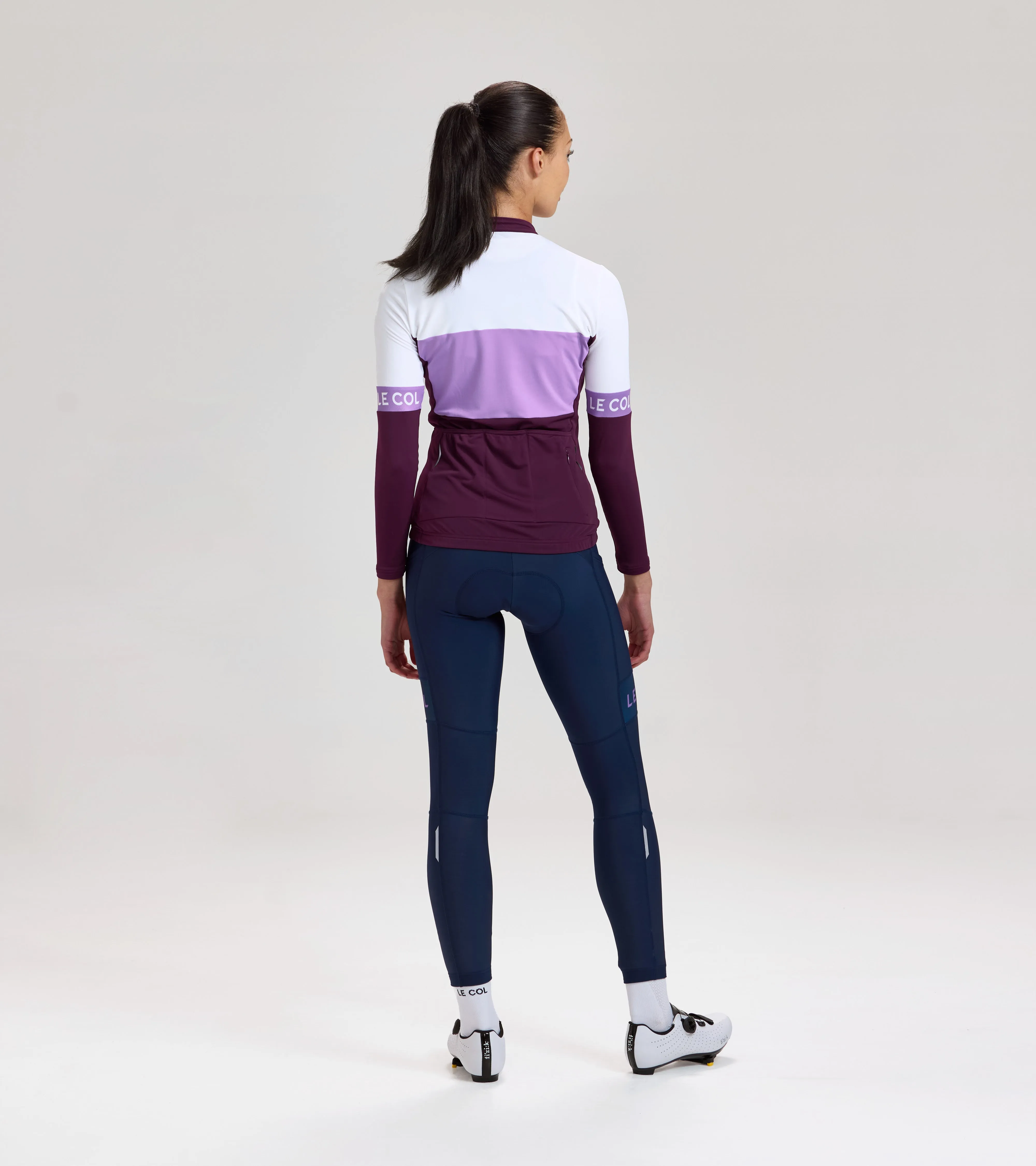 Womens Sport Tricolour Long Sleeve Jersey sold by Le Col product image thumbnail 5