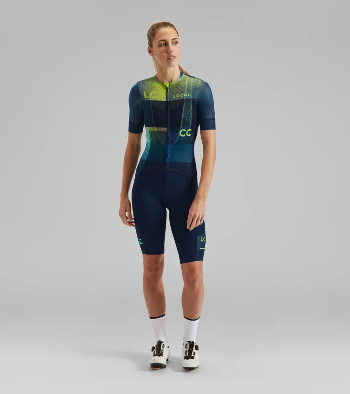 LC__CC Womens Pro Air Jersey Dawn to Dusk made by Le Col