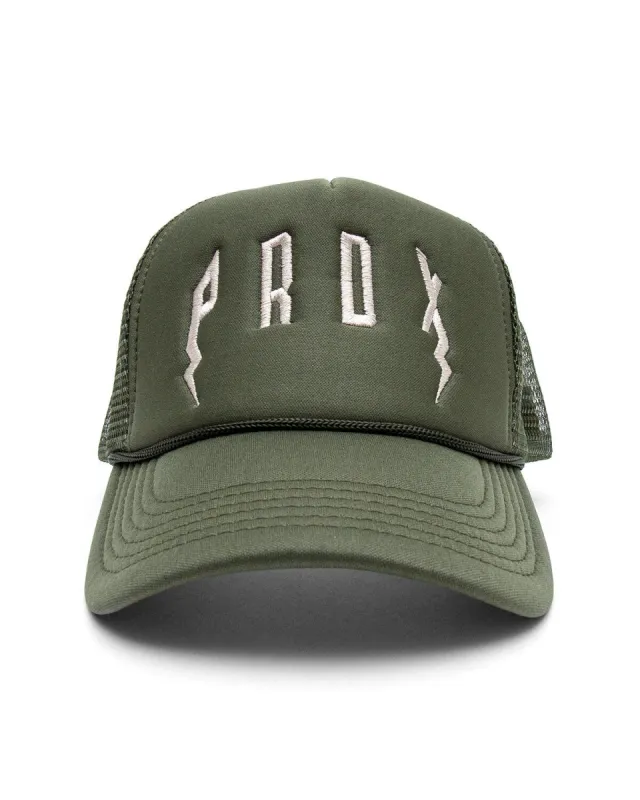 PRDX TRUCKER HAT (OLIVE/OLIVE/TAN) made by Paradox Lab