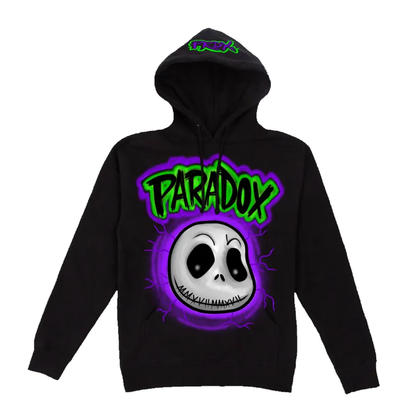 【CPGN STUDIO】23FW★ JACKS SPOOKY Raglan Hoodie Jack-O-Nade Hoodie - Black | Parallel