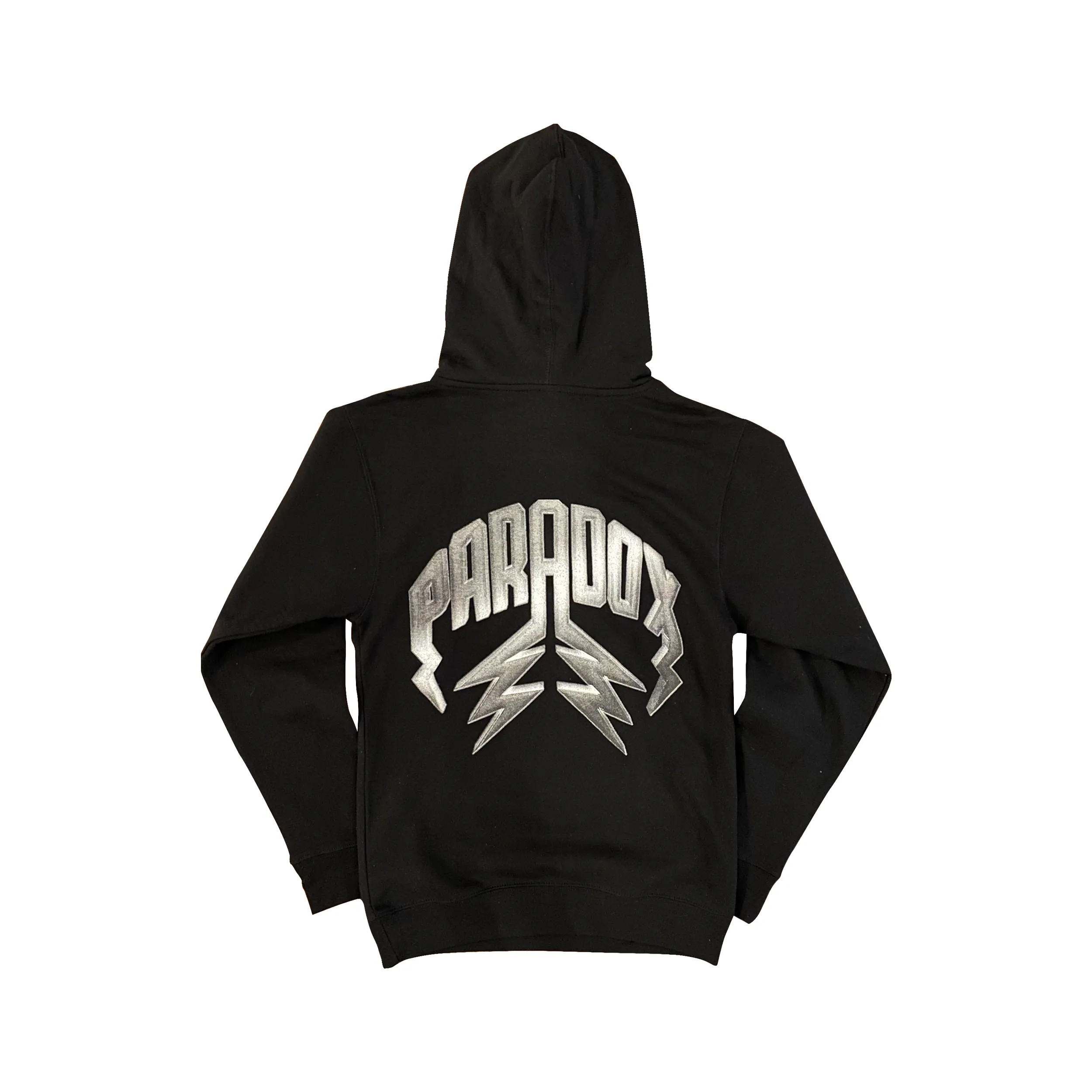Medal Lightning Arc Logo Pull-Over Hoodies (SILVER) sold by Paradox Lab