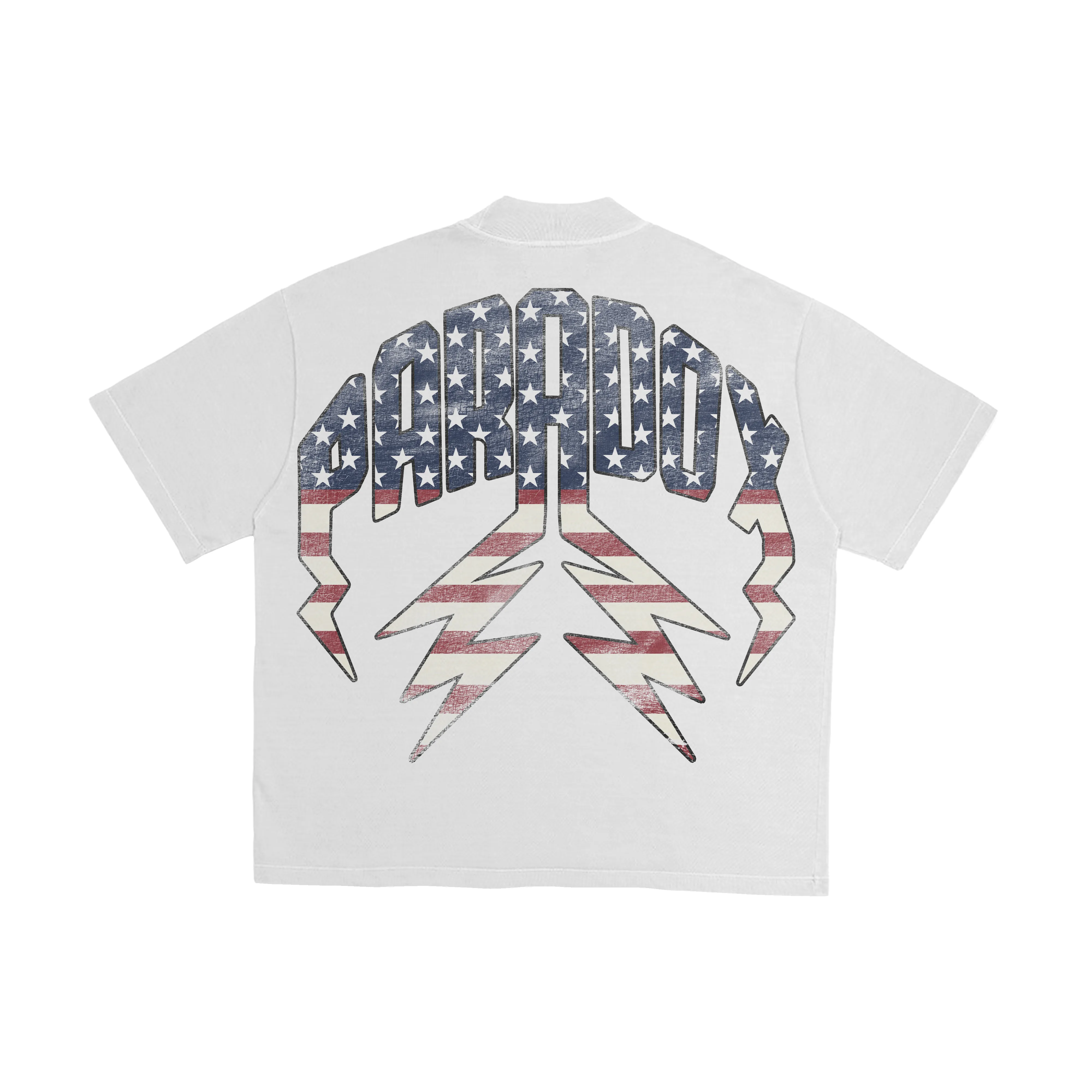“United States of Paradox” Lightning Arc Logo Tee sold by Paradox Lab product image thumbnail 2
