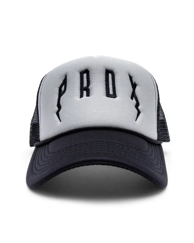 PRDX Trucker Hat (Black/Gray/Black) sold by Paradox Lab
