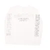 “G-LOCK BLUEPRINT” LONG-SLEEVE TEE (WHITE) sold by Paradox Lab