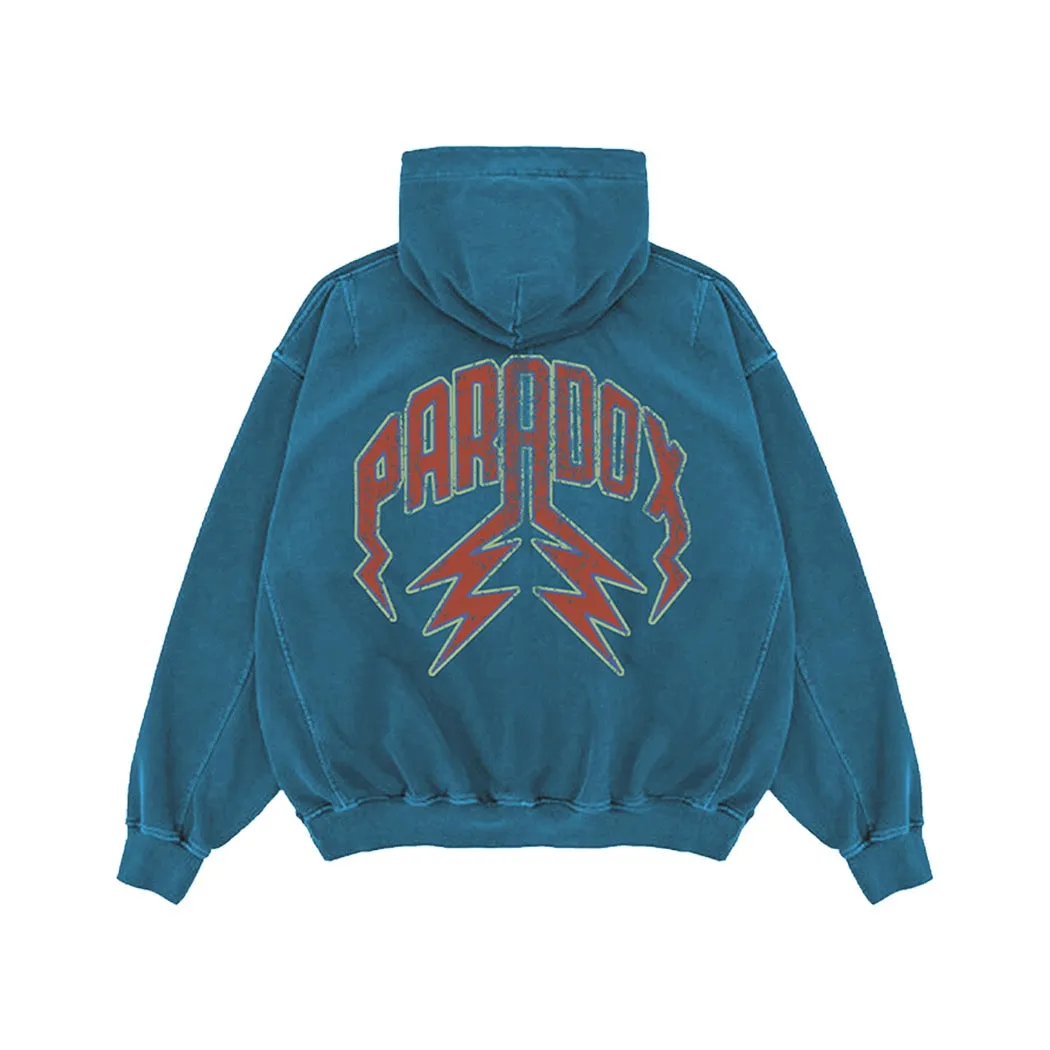 “ARABIC STARS” PULL-OVER HOODIE (BLUE) sold by Paradox Lab product image thumbnail 2