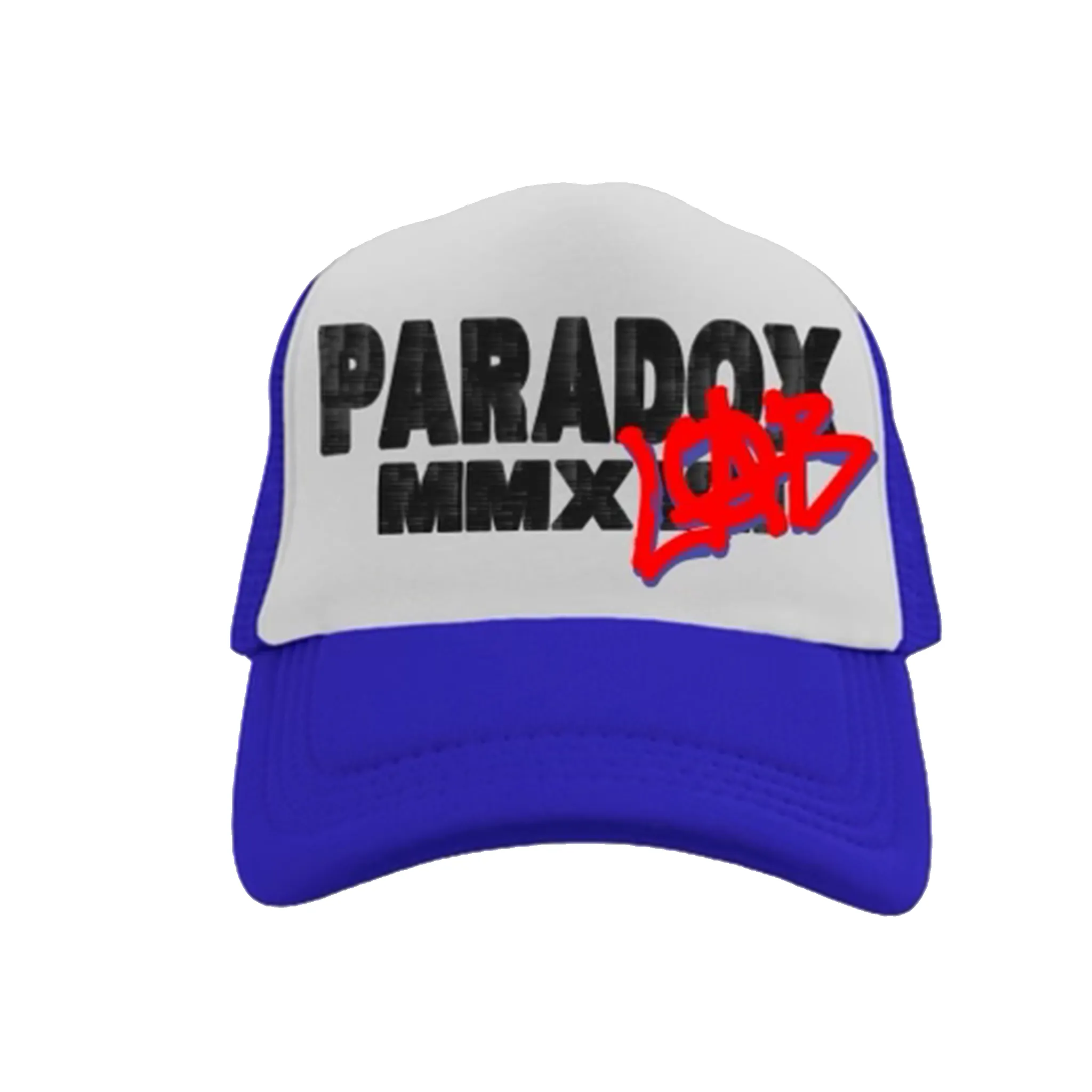 "LAB" PARADOX MMXVII TRUCKER HAT (BLUE/WHITE) sold by Paradox Lab