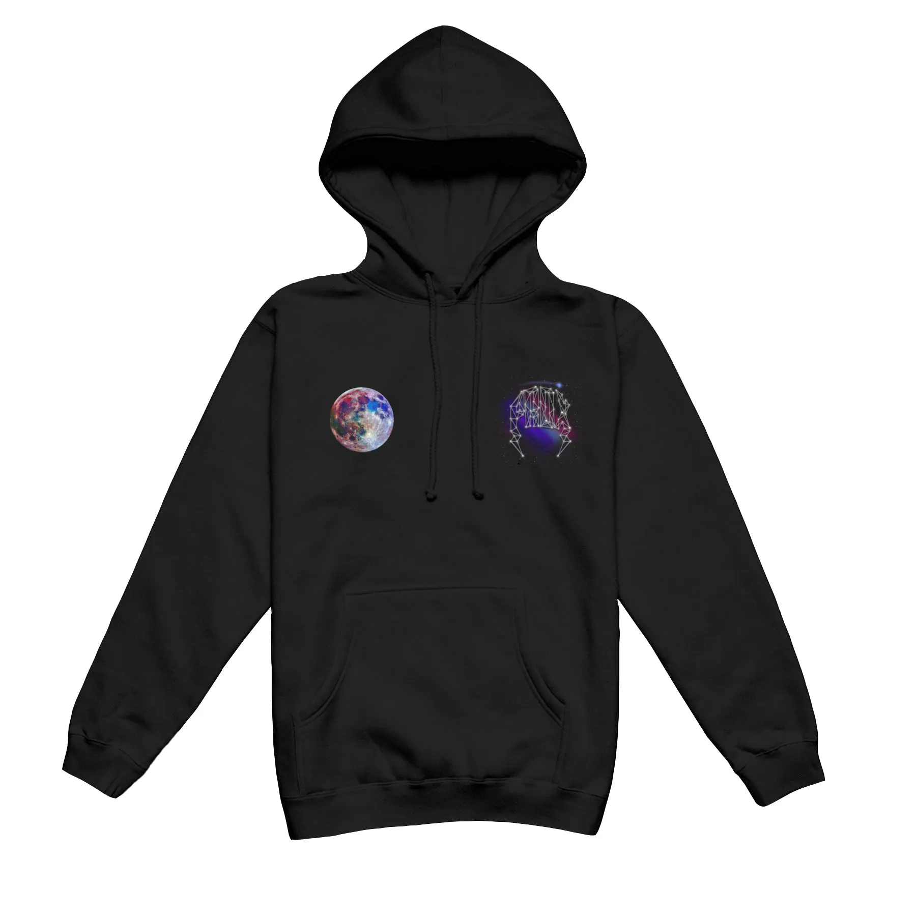 "GALAXY" LIGHTNING ARC LOGO HOODIE (BLACK) sold by Paradox Lab product image thumbnail 2