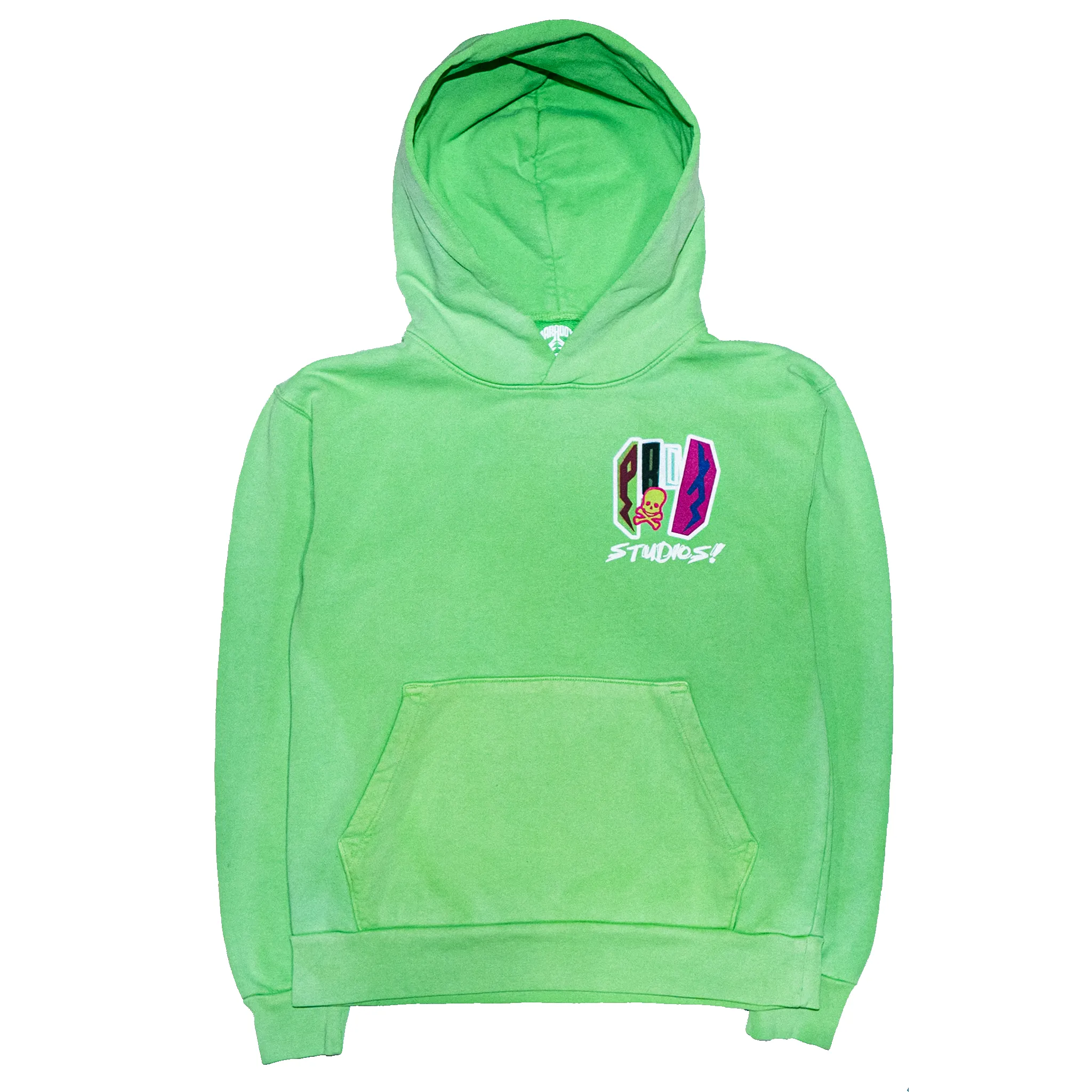 "RANSOM NOTE" Lightning Arc Logo Pull-Over Hoodie (SUMMER GREEN) sold by Paradox Lab product image thumbnail 2