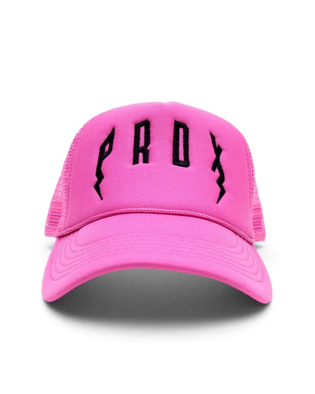 PRDX Trucker Hat (Pink/Pink/Black) sold by Paradox Lab