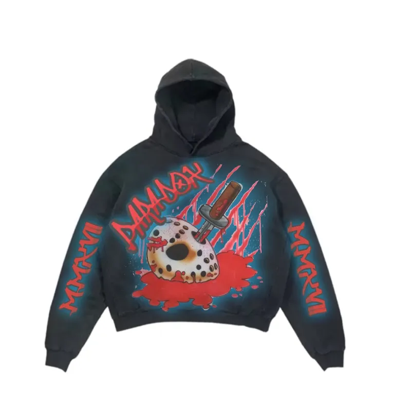 “PARADOX VS JASON” LIGHTNING ARC LOGO PULL-OVER HOODIE sold by Paradox Lab