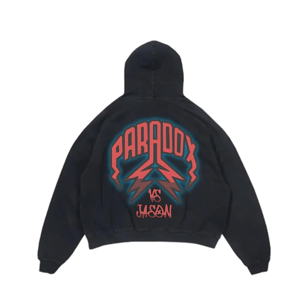 “PARADOX VS JASON” LIGHTNING ARC LOGO PULL-OVER HOODIE sold by Paradox Lab product image thumbnail 2