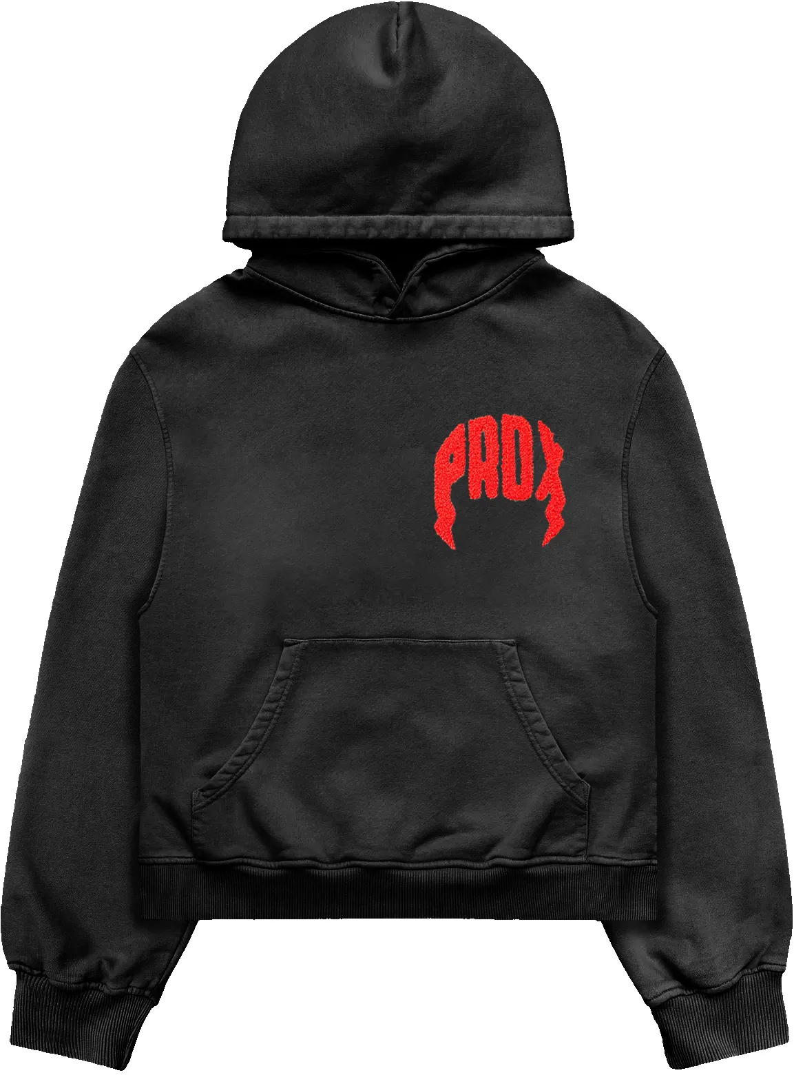 "PRDX CHENILLE" - PULL-OVER HOODIE (BLACK) sold by Paradox Lab product image thumbnail 2