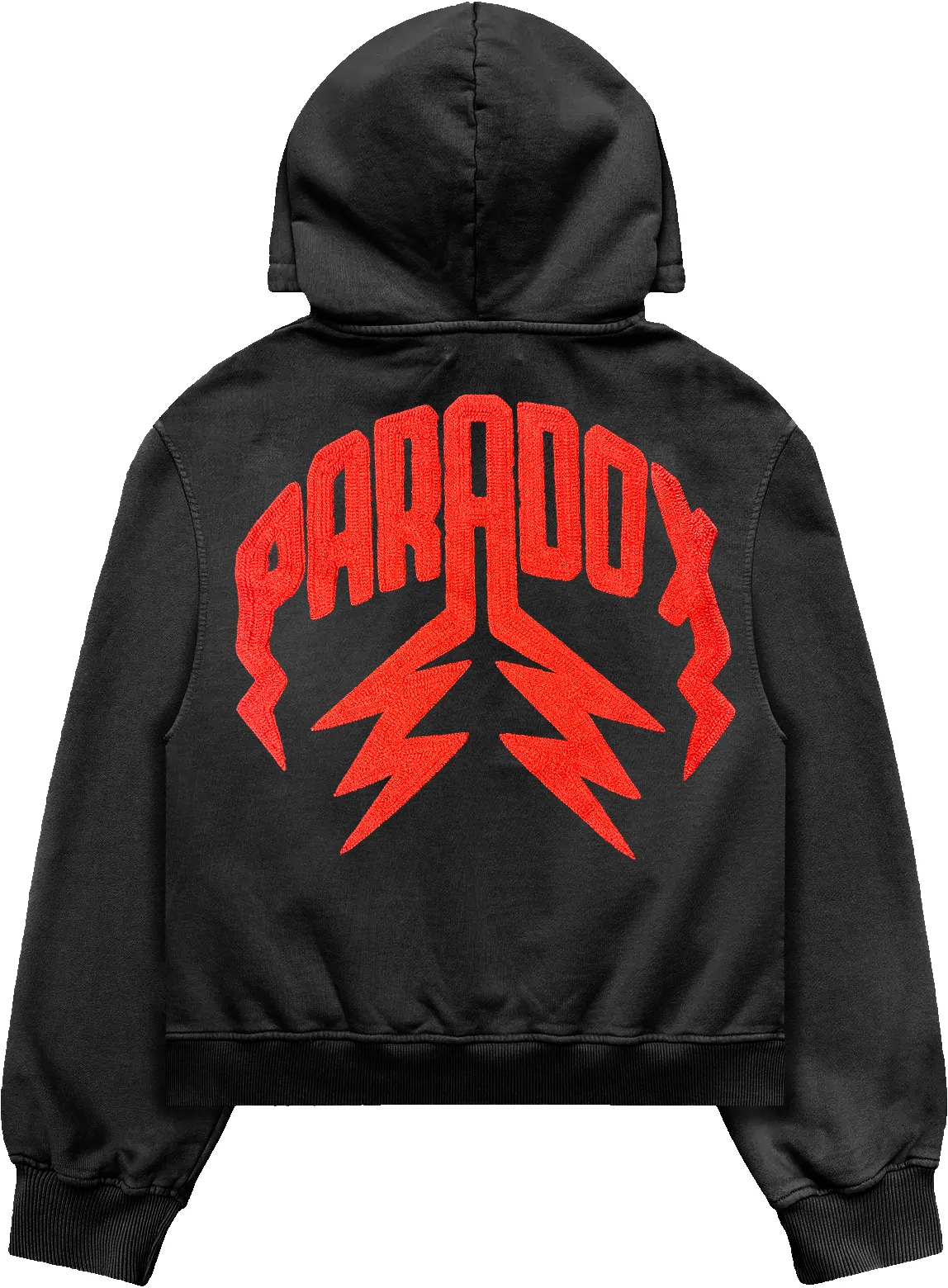 "PRDX CHENILLE" - PULL-OVER HOODIE (BLACK) sold by Paradox Lab