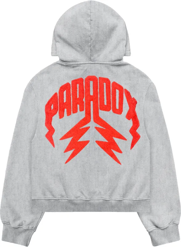 "PRDX CHENILLE" - PULL-OVER HOODIE (GREY) sold by Paradox Lab
