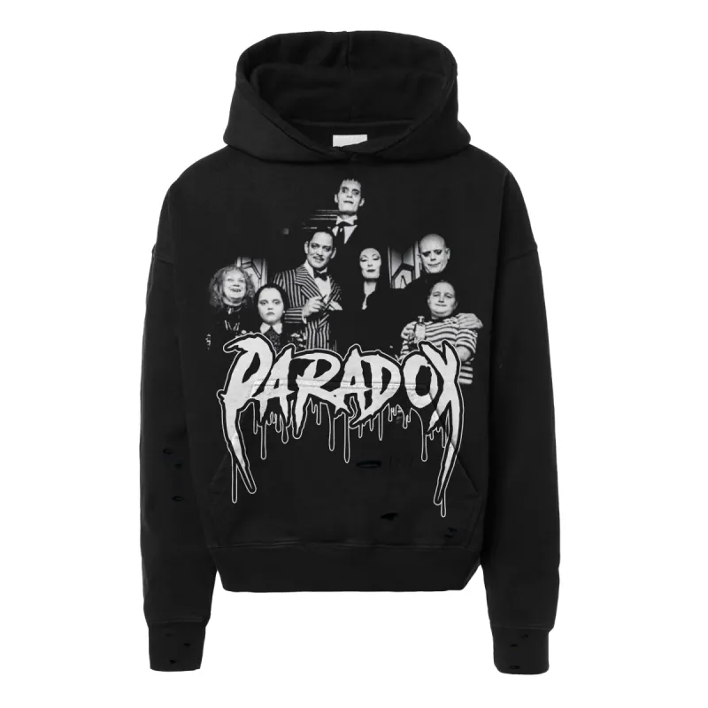 "AADAM'S FAMILY" PULL-OVER HOODIE sold by Paradox Lab