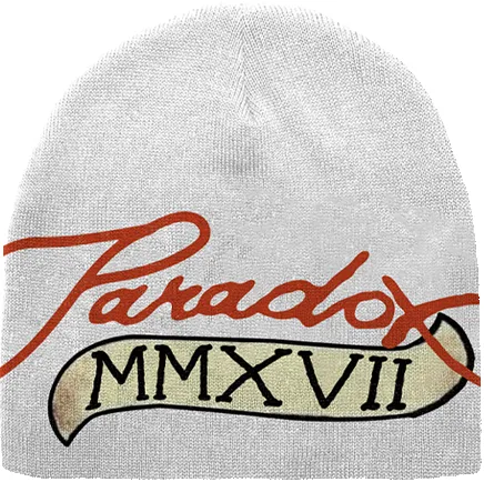 “FAKE LOVE HURTS” - Beanie (WHITE) sold by Paradox Lab