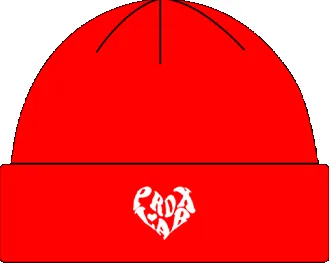 “PRDXLAB HEART” - Beanie (RED) sold by Paradox Lab