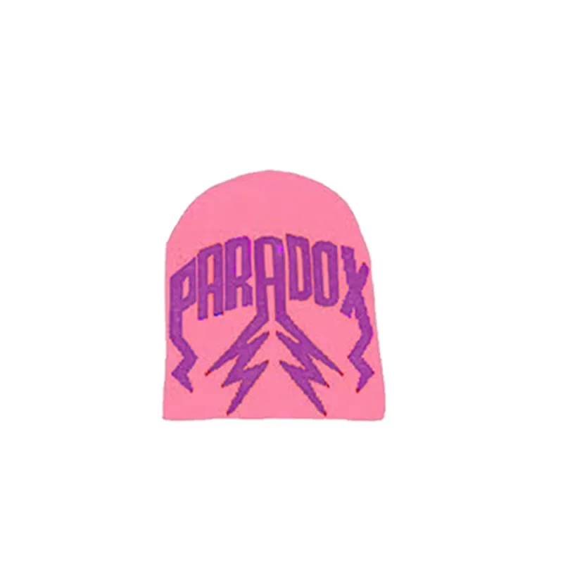 LIGHTNING ARC LOGO BEANIE - (PINK/PURPLE) made by Paradox Lab