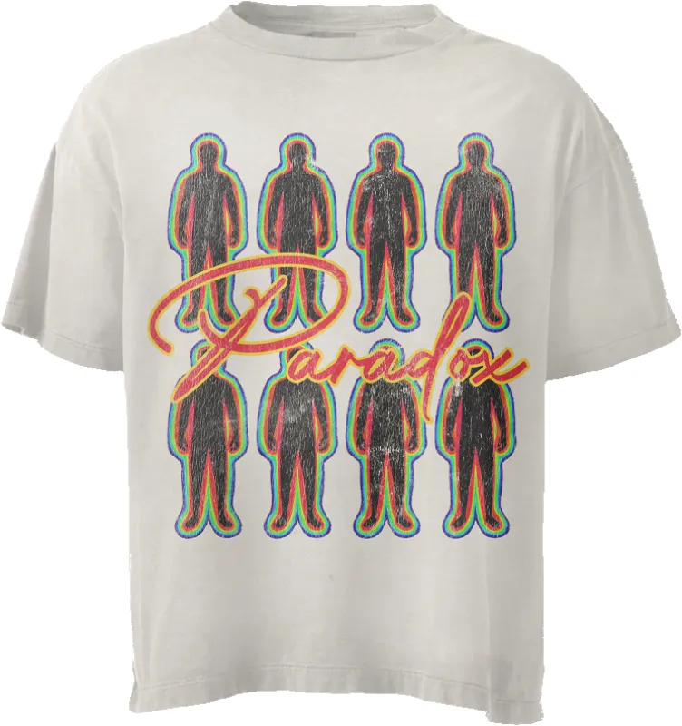 "STATIC HUMANS" Tee sold by Paradox Lab