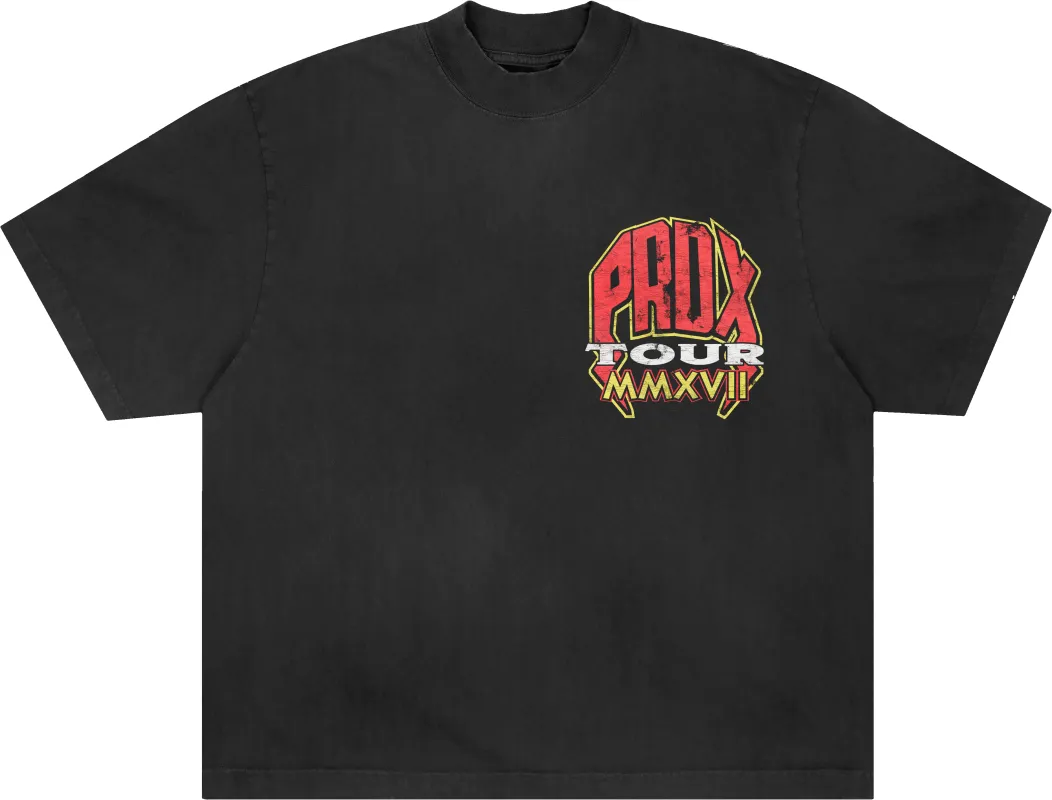 "RETRO TOUR" Lightning Arc Logo Tee sold by Paradox Lab