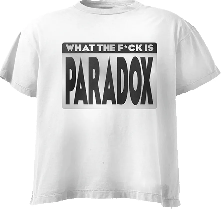 "WTF IS PARADOX" TEE sold by Paradox Lab