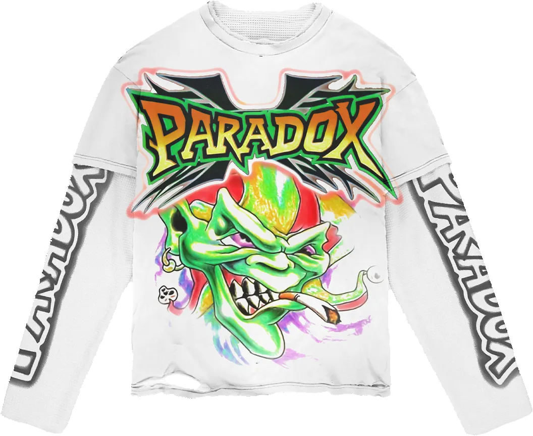 "GREEN GOBLIN" DOUBLE LAYERED THERMAL TEE sold by Paradox Lab