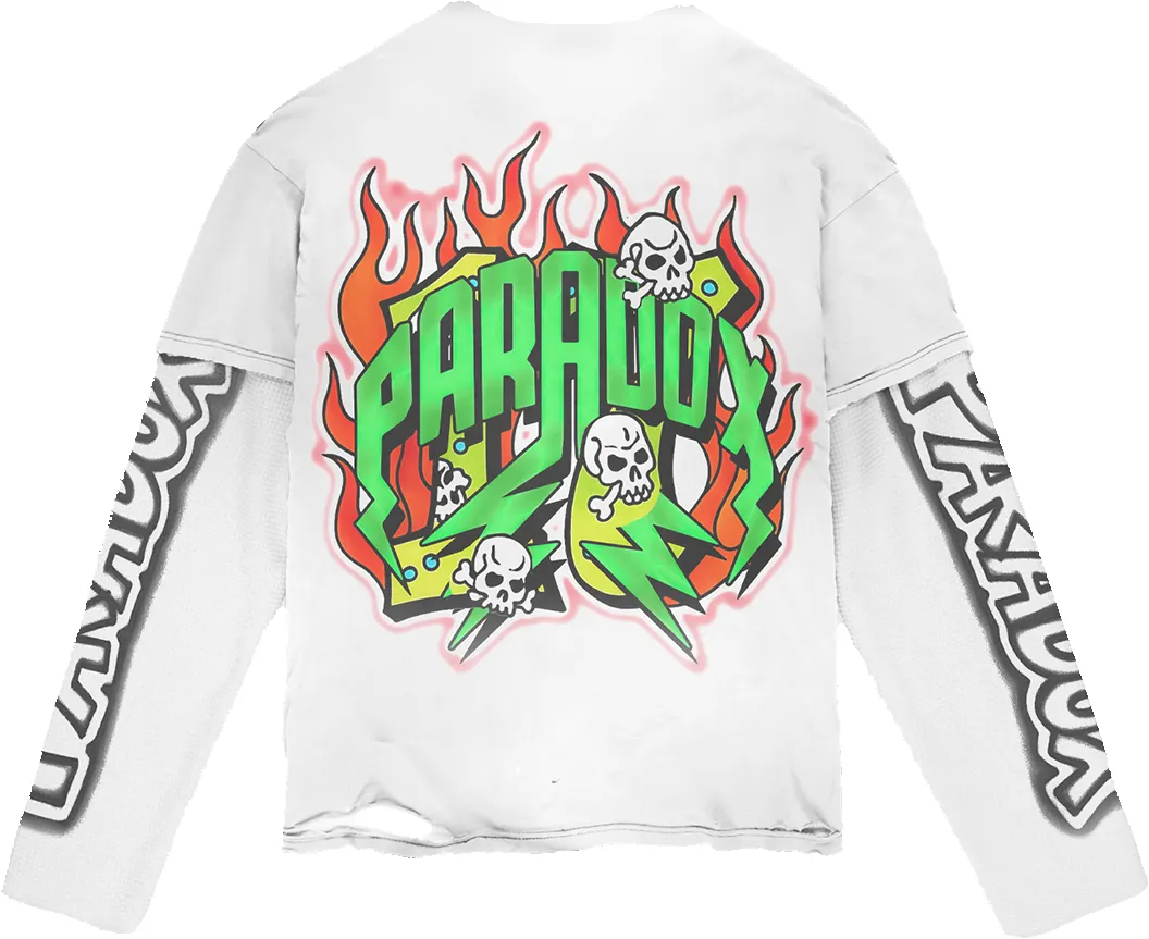 "GREEN GOBLIN" DOUBLE LAYERED THERMAL TEE sold by Paradox Lab product image thumbnail 2