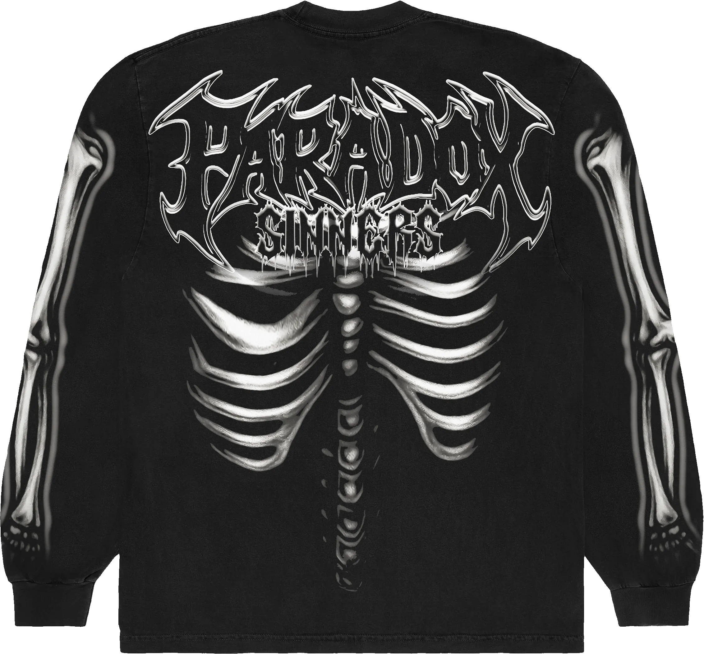 Skrilla Z Tour x Paradox Exclusive Long-Sleeve Tee (Grey) sold by Paradox Lab product image thumbnail 2