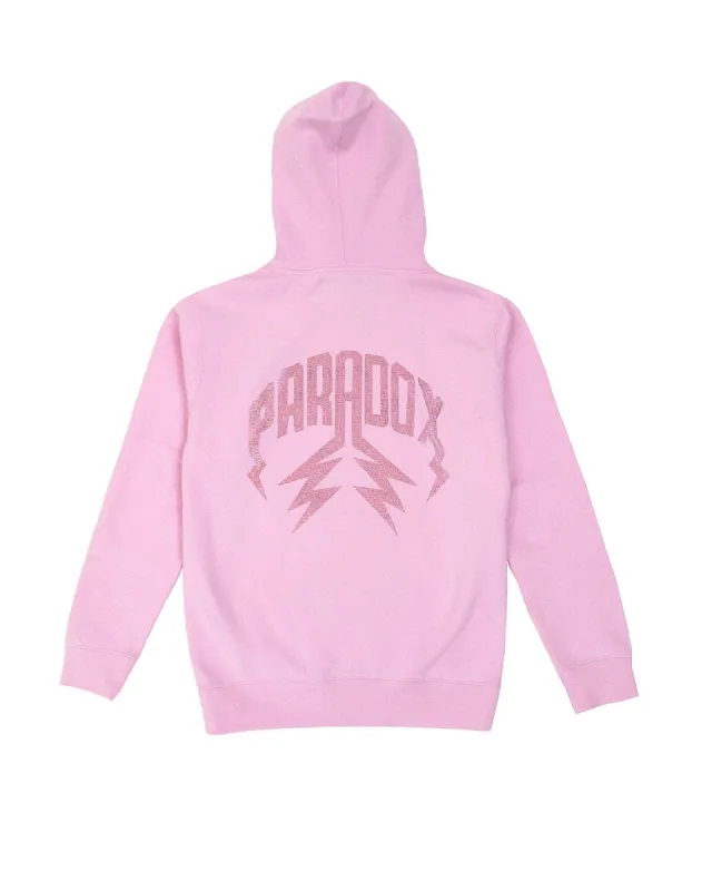 "V-Day Exclusive" Lightning Arc Logo Hoodie (PINK/PINK) sold by Paradox Lab