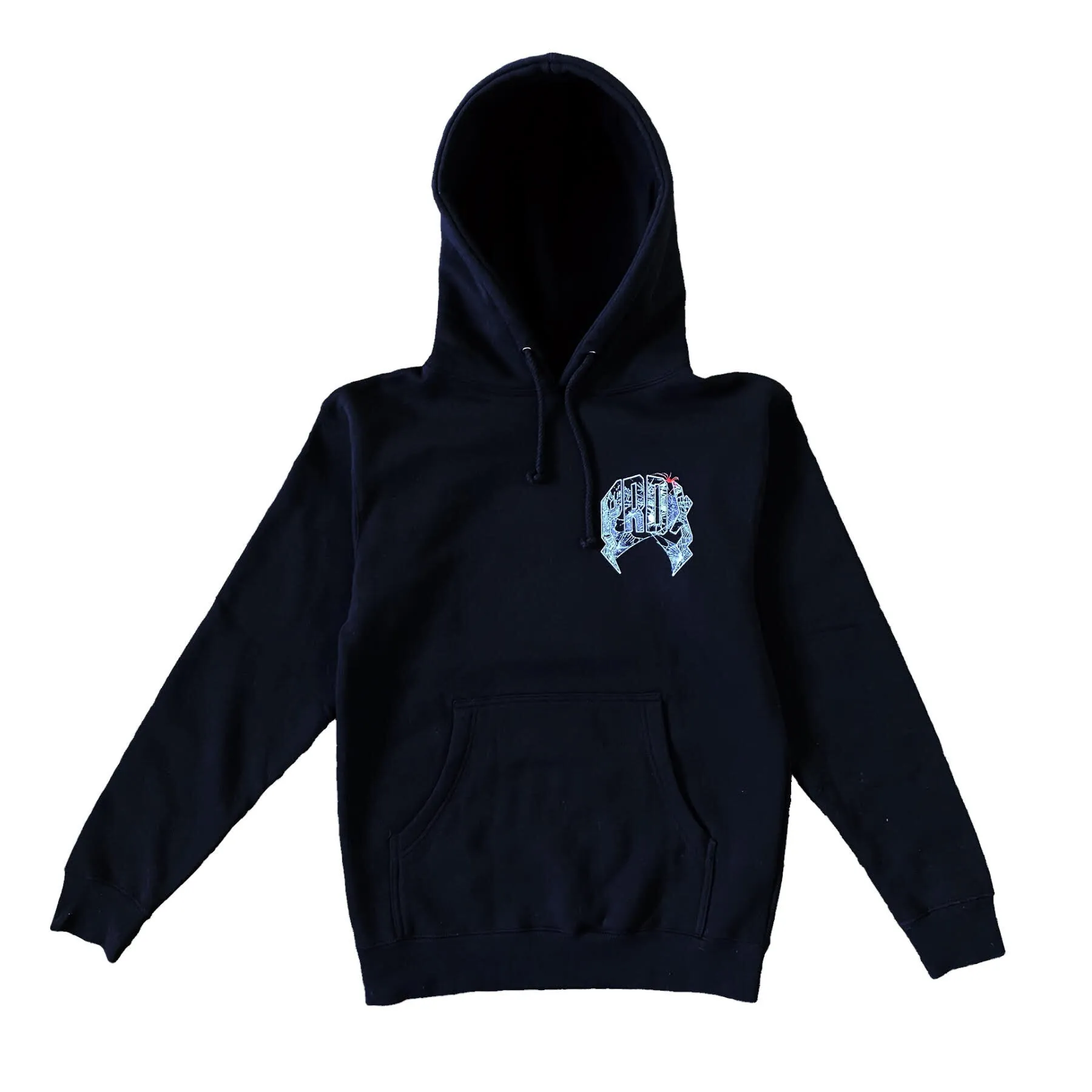 Spider Lightning Arc Logo Pull-Over Hoodie (Black) sold by Paradox Lab product image thumbnail 2