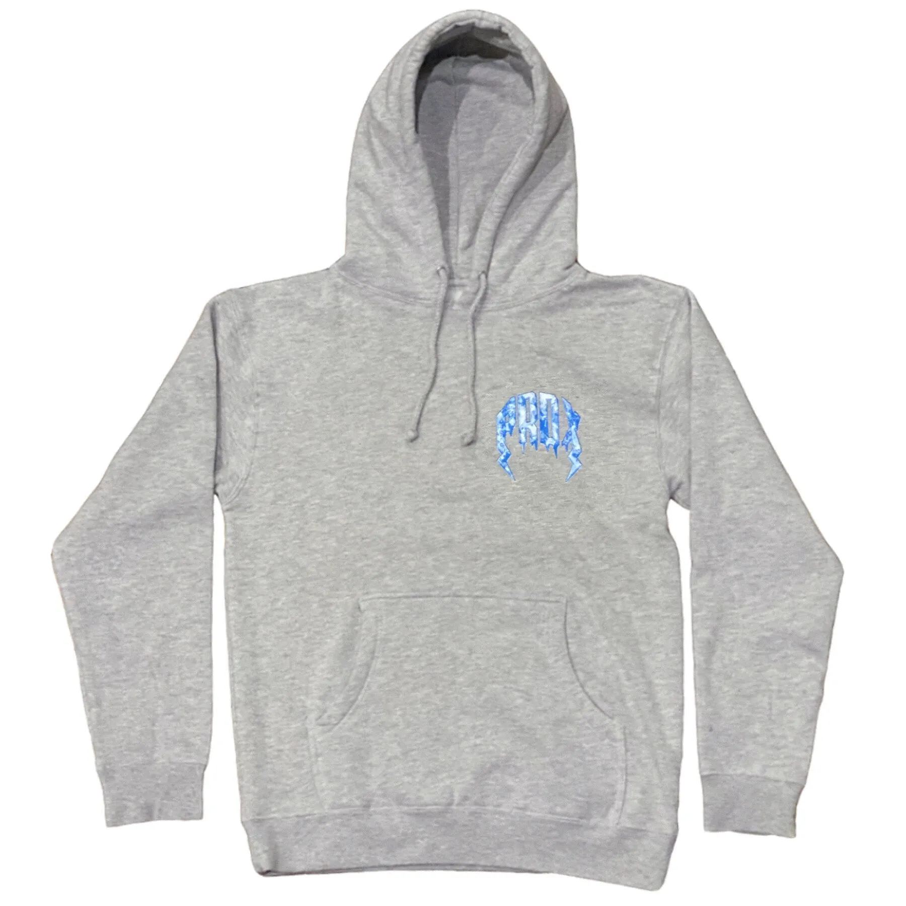 Lightning Arc Logo Pull-Over Hoodie Grey "ICE" sold by Paradox Lab product image thumbnail 2