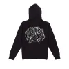 "ELECTRIC" LIGHTNING ARC LOGO HOODIE (BLACK/WHITE) sold by Paradox Lab