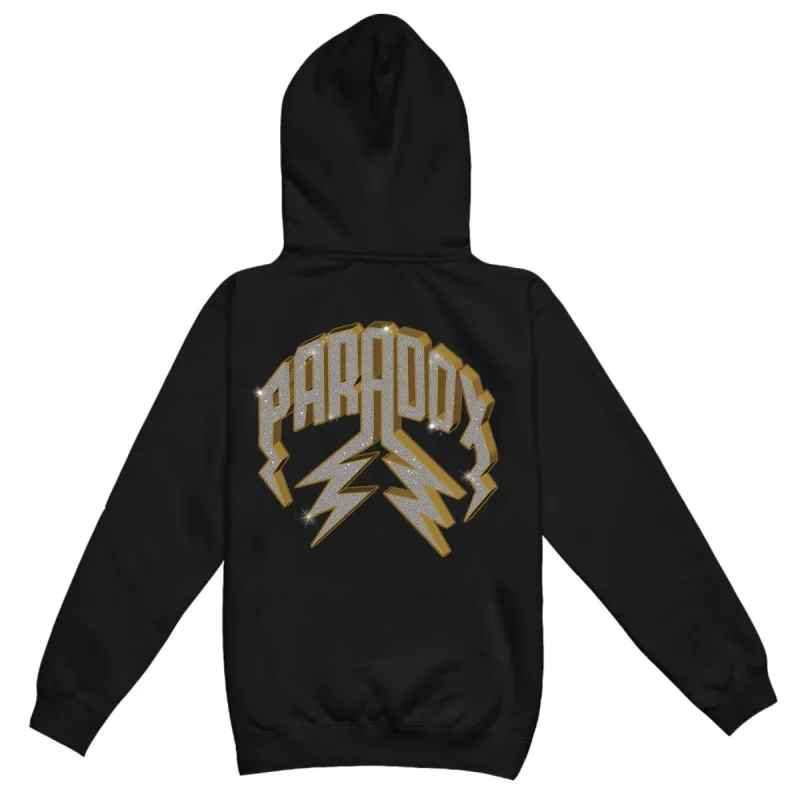 "VVS" LIGHTNING ARC LOGO HOODIE (BLACK) sold by Paradox Lab