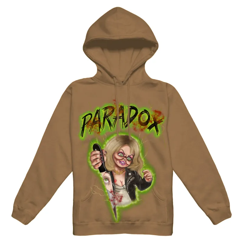 HALLOWEEN FAMILY & FRIENDS EXCLUSIVE PULL-OVER HOODIE "TIFFANY" (TAN) sold by Paradox Lab