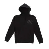 "GLOBE V2" LIGHTNING ARC LOGO HOODIE (BLACK/BLACK) sold by Paradox Lab