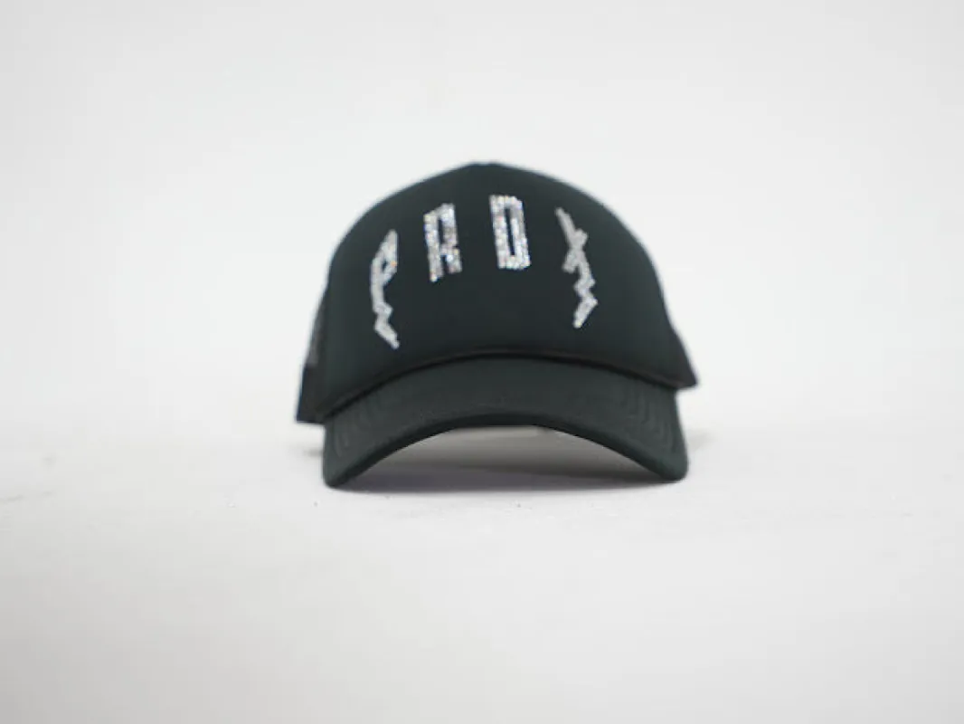 PRDX TRUCKER HAT (BLACK/RHINESTONES) sold by Paradox Lab