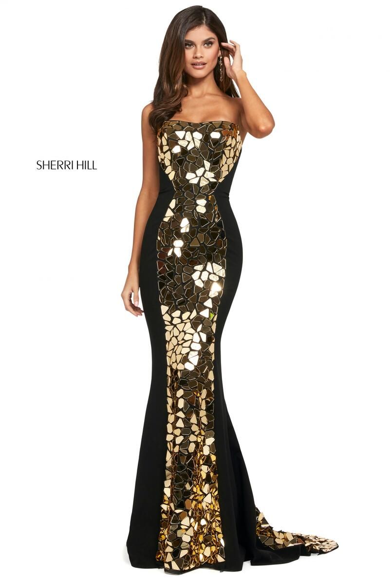 Sherri Hill Dress 53473 sold by Terry costa product image thumbnail 5