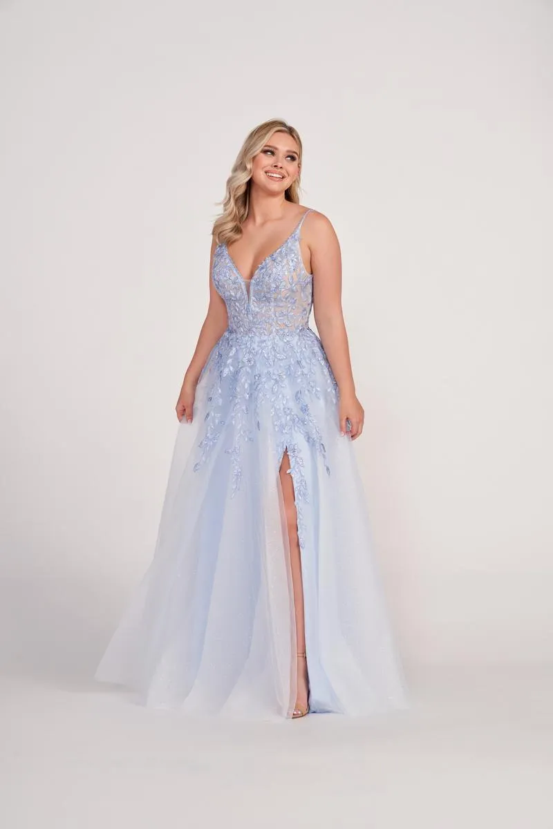 Ellie Wilde Sleeveless Long Prom Dress EW34089 sold by Terry costa product image thumbnail 5