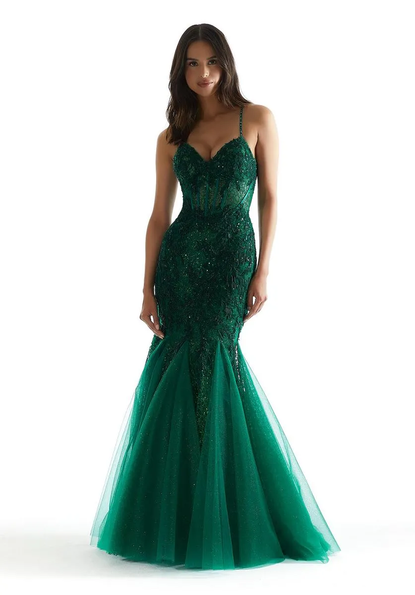 Morilee Lace Mermaid Prom Dress 47085 sold by Terry costa
