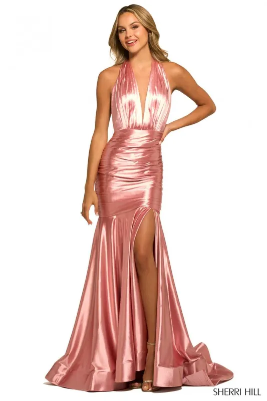 Sherri Hill Halter Dress 55354 made by Sherri Hill