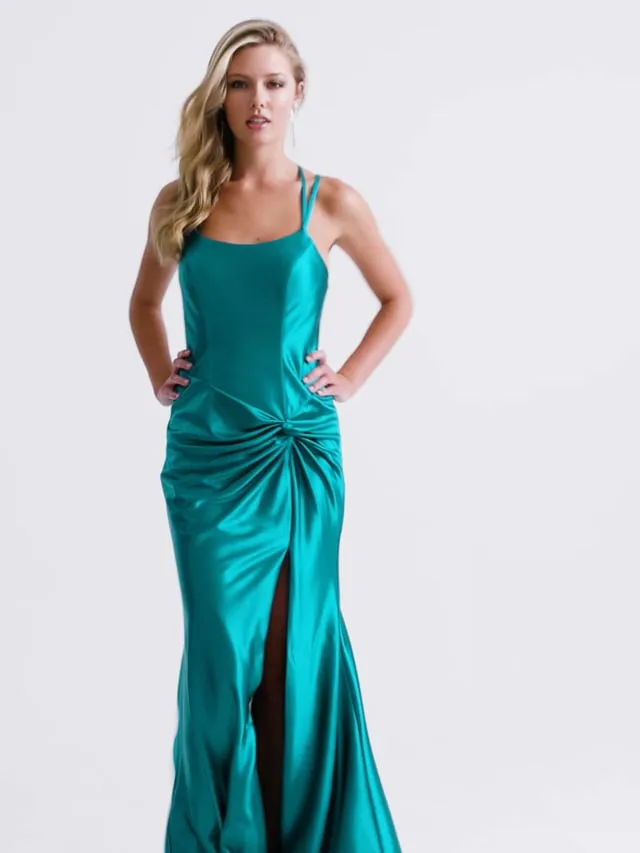 Faviana Knot Detail Prom Dress 11024 sold by Terry costa product image thumbnail 3