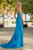 Sherri Hill High Slit Satin Prom Dress 55999 sold by Terry costa