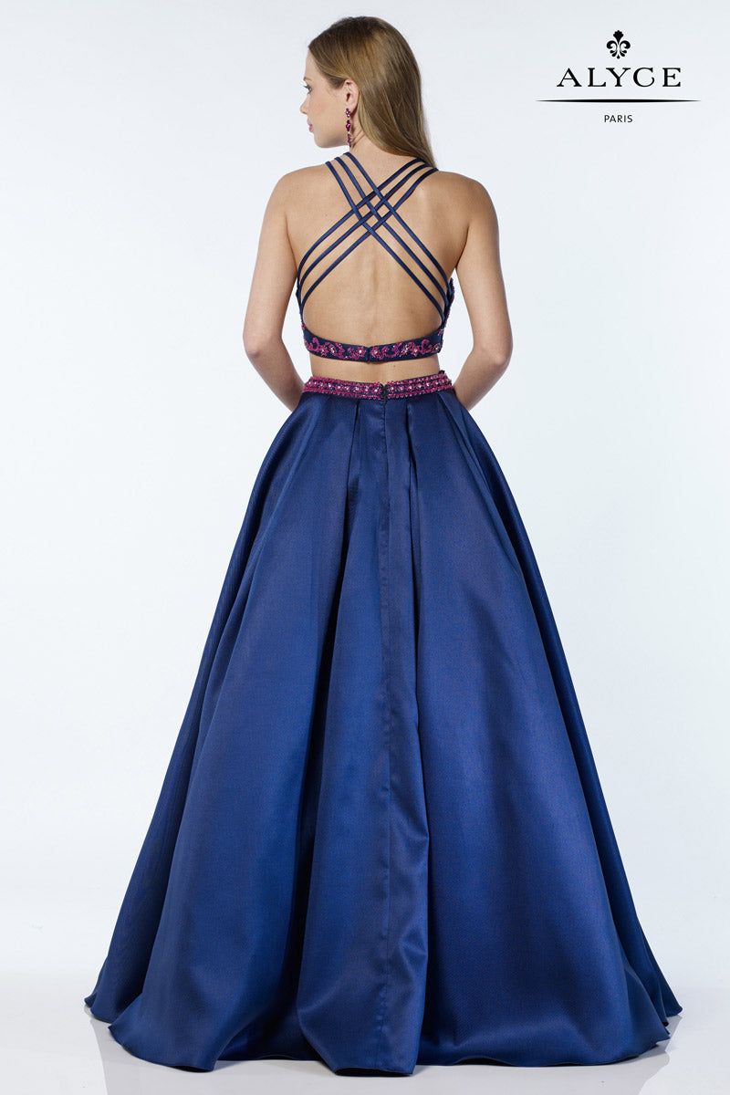 Alyce Prom Dress 6777 sold by Terry costa product image thumbnail 2