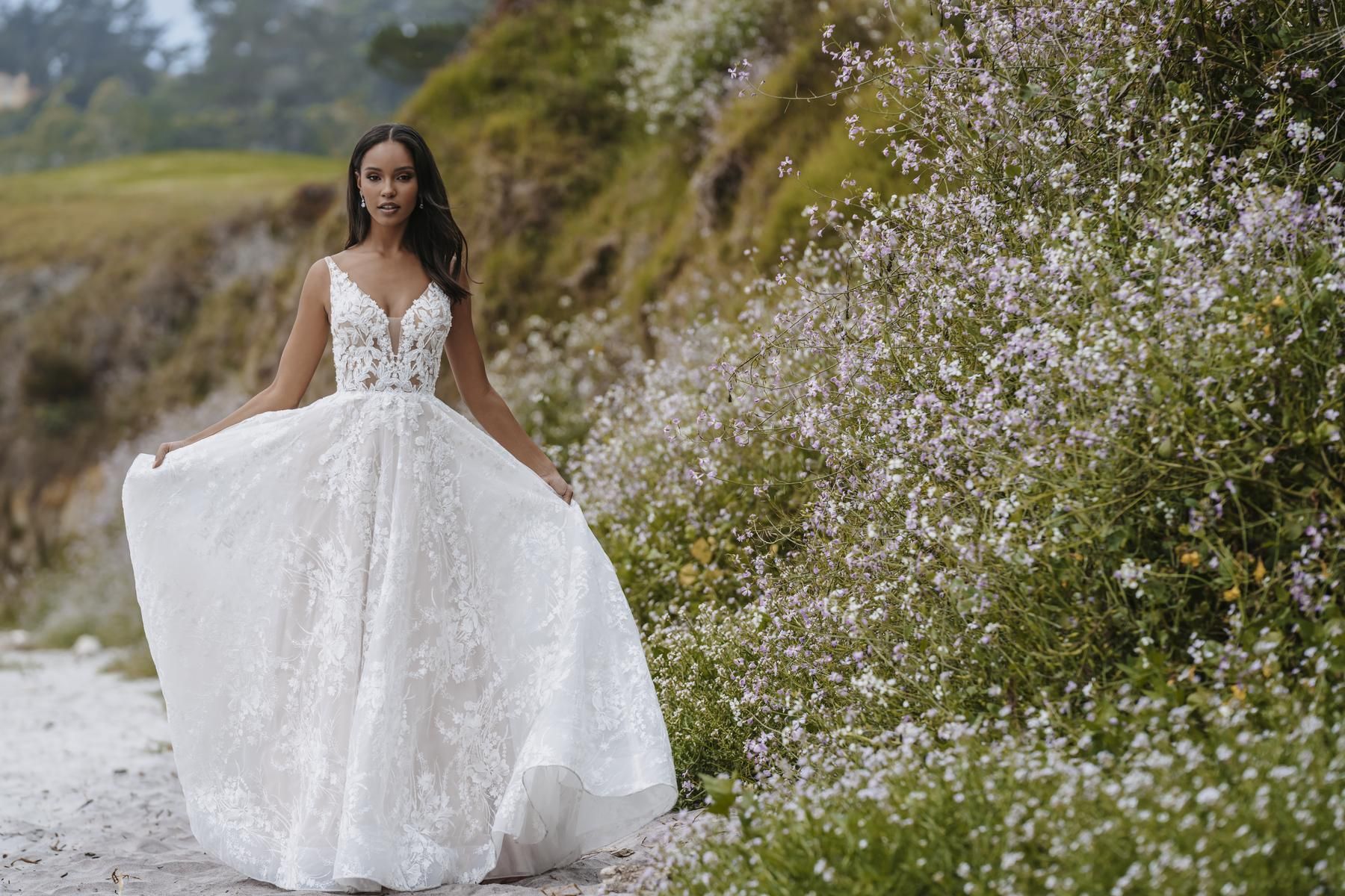 Allure Bridals Couture Dress C633L sold by Terry costa product image thumbnail 3