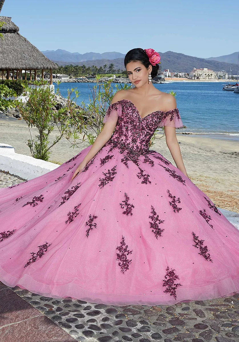 Vizcaya by Morilee Flutter Sleeve Quince Dress 89365 sold by Terry costa product image thumbnail 3